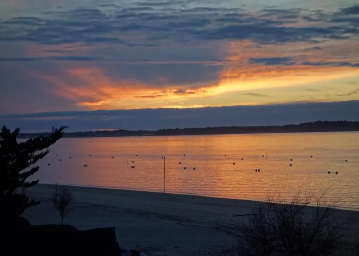 Perreire Premiere Ligne Les Pieds Dans L Eau Vue Magnifique Sur Le Bassin Apartamento Arcachon