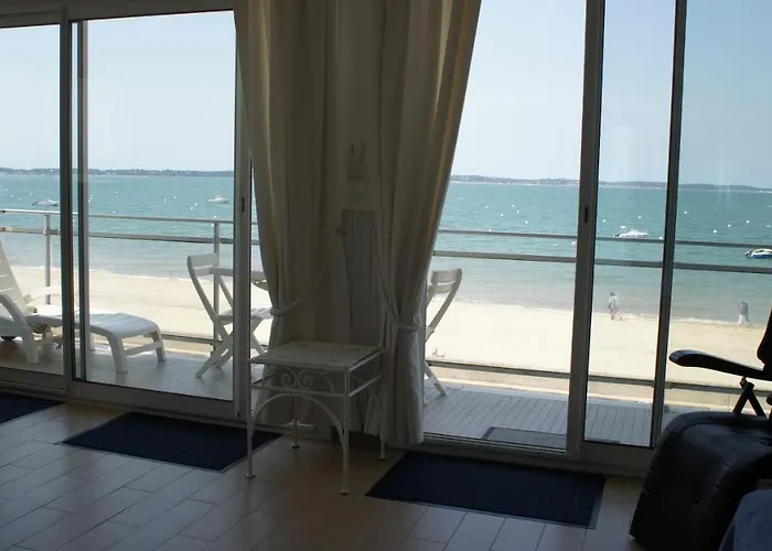 Perreire Premiere Ligne Les Pieds Dans L Eau Vue Magnifique Sur Le Bassin Apartamento Arcachon