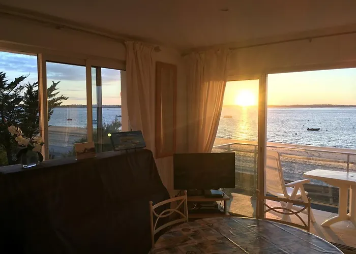 Perreire Premiere Ligne Les Pieds Dans L Eau Vue Magnifique Sur Le Bassin Apartamento Arcachon